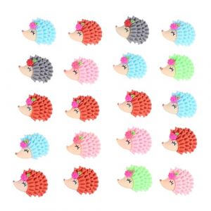 Beaupretty 20 Pièces Accessoires De Hérisson En Résine Breloques De Fabrication De Bijoux Breloques à Plat Bricolage Breloques Cabochons Bricolage Animal Perles Éparses De Bébé (lorianca, neuf)