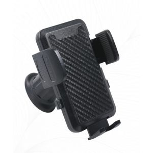 Xibao Support Telephone Voiture,Porte Telephone Voiture,Porte T&eacute;l&eacute;phone Rotatif &agrave; 360 Degr&eacute;s pour Grille D'a&eacute;ration pour Smartphone iPhone Android,Adapte &agrave; la Plupart des Voitures (Fibre Carbone) (Flywing Auto, neuf)