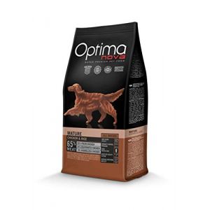 OPTIMA NOVA Adult Mature Chicken & Rice &ndash; 12 kg (Miscota Ecommerce, neuf)