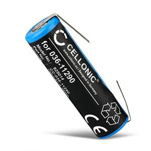 CELLONIC® Batterie 036-11290 750mAh pour Philips HQ7360, HQ8250, HQ9070, HQ9190, HX6511, HX6711, HX6730, HX6732 (Ø14mm) réparation Rasoir Tondeuse Brosse dent (subtel-france, neuf)