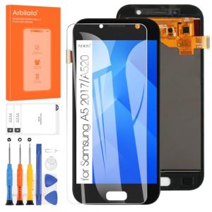 Arbilato &Eacute;cran LCD pour Samsung Galaxy A5 2017 A520 - LCD &Eacute;cran Tactile Display Num&eacute;riseur Verre Capteurs Assembl&eacute;e Remplacement Kit (Noir) (DR Phone, neuf)
