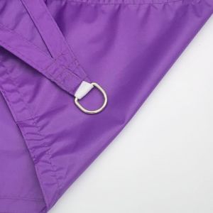 ENEN Voile d'Ombrage Imperméable, Toile Ombrage Exterieur Toile Pergola Protection des Rayons UV, Triangulaire Toile Ombrage pour Jardin & Terrasse, Plein Air (Violet,2.4x2.4x2.4m) (EnEn, neuf)