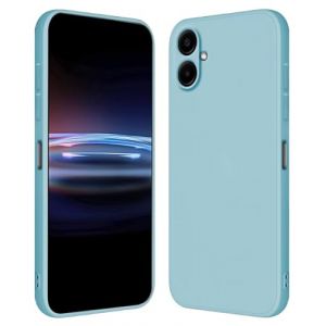 RankOne Coque pour Samsung Galaxy A06 (6.7" inches) Étui en Silicone TPU Souple - Bleu Clair (Rankone, neuf)