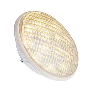 KOLLNIUN &Eacute;clairage de piscine LED PAR56 - &Eacute;tanche IP68 - 40 W - Blanc chaud - &Eacute;clairage sous-marin - 12 V AC/DC - Pour paysage, jardin, fontaine (Amris, neuf)