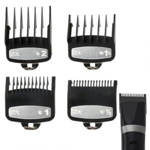 Juguta Lot de 4 Peignes Tondeuse Sabot de Guidage,Tondeuse à Cheveux Limite Peigne,Peignes pour Sabot Cheveux,Housse de Protection pour Tondeuses Wahl (ROXYROX FASHION, neuf)