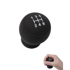 HUVZOR 1 pi&egrave;ce Decoration Voiture,Pommeaux de Leviers de Vitesse,Pommeau de Levier de Vitesses Manuel 5 Vitesses,Pommeau de Vitesse,Couvercle Universel Pommeau Levier Vitesse Voiture en Silicone (Volumetech OU, neuf)
