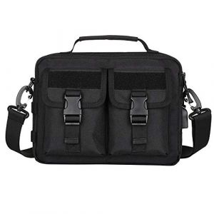 HotYou Sac Bandouli&egrave;re Tactique Homme Sac d'&Eacute;paule Militaire Sac Messager Imperm&eacute;able avec Port de Charge USB pour Voyage Camping Randonn&eacute;e (HotYou, neuf)
