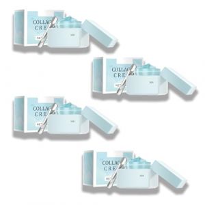 Cr&egrave;me repulpante de lifting &eacute;lectrique - Cr&egrave;me avanc&eacute;e anti-&acirc;ge et amor&ccedil;age pour le visage, base de maquillage profond&eacute;ment hydratante pour le flou des rides et le lissage de la peau (4) (Fuhandianzi, neuf)