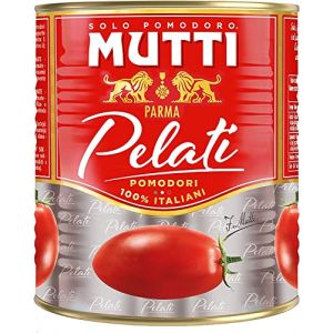 Mutti Pomodori Pelati - Tomates décapantes - 100 % italiennes - 12 x 800 g (Italiaen Gourmet UK Ltd, neuf)