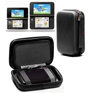 Navitech - Housse étui de transport anti-chocs, pour Nintendo 3DS XL et New Nintendo 3DS XL (noir) (North Laine Accessories FR - enregistré à la TVA, neuf)