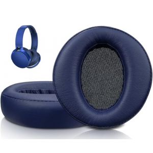 SOULWIT Coussinets pour Sony MDR-XB950 XB950BT XB950B1 XB950N1 XB950AP Casque, Coussins d'oreille avec Cuir Prot&eacute;in&eacute; Plus Doux, Mousse &agrave; M&eacute;moire D'isolation Phonique (SoloWIT Store, neuf)