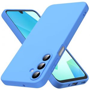 Byvuwiay Coque pour Samsung Galaxy A16 5G, Ultra Mince Premium Housse Souple en Silicone Liquide, Coque de Protection pour Samsung Galaxy A16 5G - Bleu Ciel (FRANKLIN SIA, neuf)