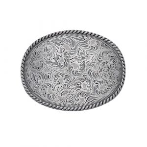 PH PandaHall Boucle de Ceinture de Cowboy Western Boucle de Ceinture Florale Grav&eacute;e 42mm Ceinture pour Ceinture en Cuir Jean Mariage (PandaHall FR, neuf)