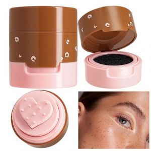 Tampon Maquillage Visage - Marqueurs Mate en Forme de Coeur - Tampon &agrave; Joues R&eacute;sistant &agrave; l'Eau,Id&eacute;al pour Filles Adolescents Soir&eacute;e Photo Peau Grasse S&egrave;che Sensible (YngU, neuf)