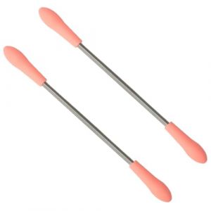 2PCS &Eacute;pilation de la l&egrave;vre sup&eacute;rieure pour femme, &eacute;pilateur pour visage femme avec ressort, dispositif d'&eacute;pilation facile &agrave; utiliser pour &eacute;liminer les ind&eacute;sirables sur la l&egrave;vre sup&eacute;rieure, le menton (YANGXIAOHUA, neuf)
