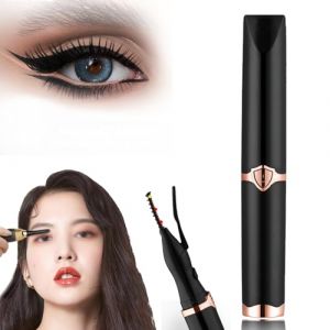 Recourbe-cils électrique pour un glamour instantané, nouveau recourbe-cils chauffant 2025 pour femmes, recourbe-cils rechargeables, recourbe-cils électrique, 3 modes de chaleur (Noir) (WRYHAUL - FR SHOP, neuf)