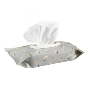 Housse de voyage pour lingettes pour, conteneur de lingettes rechargeables, conteneur portable r&eacute;utilisable pour lingettes humides pour poussette, voiture, cr&egrave;che | pour (yuxao, neuf)