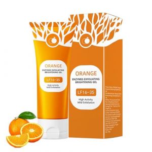 Orange Exfoliating Brightening Gel, Gommage Corps Exfoliant, Gel Exfoliant Visage Et Corps, Gelee Eclaircissante Gommage, Gentle Exfoliator For Face, Skin Exfoliator For Body (1PC, 50g) (oiayu, neuf)