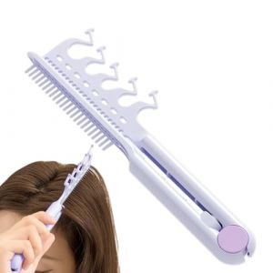 Peigne à Séparer les Cheveux | Peigne Volume Effet Volume Racines,Outil Définition Racines Portable Pour Mariage Spectacle Voyage Salon Maison Rendez-vous (luanyi, neuf)