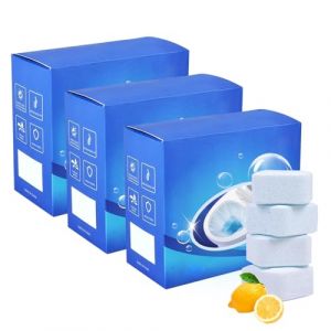 Produit WC, 2025 Nouveau Nettoyant WC, Desodorisant WC Efficace, Nettoyant Toilette, Energy Poudre D&eacute;tartrante Total Hygiene System (3, Le bleu) (qiangyuan99, neuf)