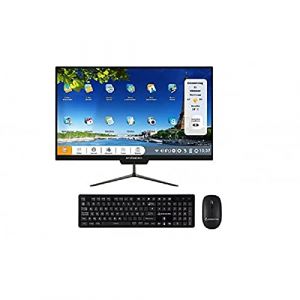 ORDISSIMO - Ordinateur de Bureau Tout-En-Un Clara 2 Idéal Senior - Ordi Fixe Facile à Utiliser - Grand Écran Plat - Interface Intuitive, Clavier Simplifié, Souris Sans Fil, Antivirus, Ports USB - Noir (LABOUTIQUEDUNET ?, neuf)