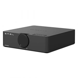 SMSL A100 Amplificateur Hifi, Amplificateur Audio Utilise La Puce Ma12070 D'Infineon, Puissance de sortie 2 * 80W, Prise En Charge De Plusieurs P&eacute;Riph&eacute;Riques Usb, Bluetooth 5.0 (Hifi-Booster Shop, neuf)