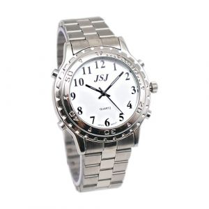VISIONU Montre Parlante Analogique avec Alarme Annonce de l'heure en Français pour Aveugle et Les Personnes Malvoyant (Vision One, neuf)