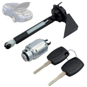 Twowinds - Barillet de Serrure Capot Compatible avec Ford Focus 2 (2004-2012) - 1355231-4M5AA16B970 - Loquet Capot - Ouverture Capot - Cl&eacute;s (Autoparts-forless, neuf)