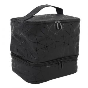 &Eacute;tui de Rangement pour Vernis &agrave; Ongles Double Couche Pouvant Contenir une Lampe &agrave; Ongles et 30 Bouteilles de Vernis &agrave; Ongles, Sac de Rangement pour Vernis &agrave; Ongles, &eacute;tui de (Yanxite, neuf)