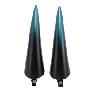 Ydrcesmi cornes à cheveux en épingle à cheveux légers de diable cornes Clips de cheveux pour Halloween Cosplay et maquillage de fête accessoires de cheveux Halloween mignons (Bleu) (shuangyangdxy, neuf)