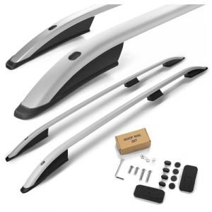 CHROMEMASTER | Les Barres de Toit Compatible avec Renault Kangoo L1 | Standard Court 1998-2009; Rails de Toit Con&ccedil;us pour Le Montage de Barres de Toit, de Coffres de Toit, de Porte-v&eacute;los | Aluminium (CHROMEMASTER, neuf)