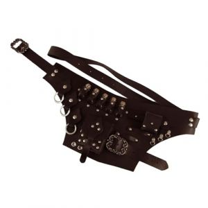 Pochette de ceinture de chevalier | Ceinture Renaissance de bouteille de potion confortable - Ceinture Renaissance avec sensation Vintage pour jeu de r&ocirc;le, accessoire de Costume, artisanat de f&ecirc;te, br (shainm, neuf)