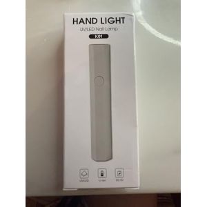 Lampe UV/LED K01 pour Vernis Semi-Permanent, Séchoir à Ongles Portable (Creamy Fox, neuf)