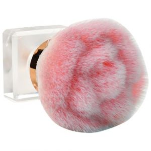 LOLIPPYY Pinceau &agrave; Poudre en Forme de Rose Applicateur Cosm&eacute;tique Dense pour Poudre et Blush Brosse Manucure Compacte pour Nettoyage des Ongles Outil Nail Art Portable et L&eacute;ger (altituyse, neuf)