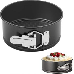 Moule &agrave; Charni&egrave;re,16 cm Moule &agrave; G&agrave;teau Rond,Moule a Charlotte,Cercle a Patisserie,Moule Gateau avec Fond Amovible,Moule a Cake,pour les g&acirc;teaux,pizzas et cr&ecirc;pes (6 inch) (CTCEHL, neuf)
