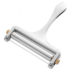 Trancheuse à Fromage avec Épaisseur Réglable, Trancheur Manuel à Fromage, Coupe Fromage de En Inox, Fil Coupe Fromage, Trancheuse à Fil pour Fromage Mozzareiia, Fromage Chedar, Réglables en Épaisseur (EUROEDI SPEDITION, neuf)