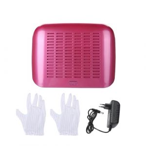 Aspirateur Ongle, Machine d'aspiration de poussi&egrave;re d'ongle d'&eacute;quipement d'art d'ongle de collecteur de poussi&egrave;re d'ongle de 68W Pro(Brown) (JingHaiZhiJiaShiPin, neuf)