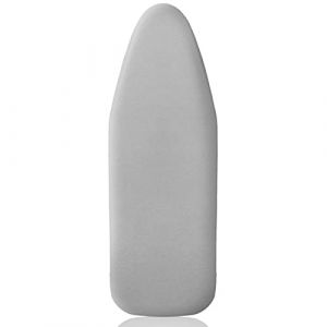 Pottwal Housse de Planche à Repasser Haut de Gamme pour Un Repassage Rapide et Facile, Adaptée aux Fers à Vapeur, Gris Argent, 38-45cm x 120-125cm (Taille XL) (HONGTAISHENG, neuf)