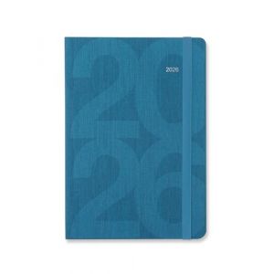 Letts of London Agenda semainier 2026 Block A5 &ndash; Bleu sarcelle 26-081671 (Europens, neuf)