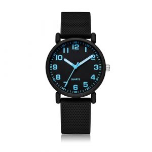 CIVO Montre Femme Etanche Analogique: Quartz Ultra Minimaliste Luxe Femmes - Noir Bracelet à Quartz Montre Bracelet Cadeaux (CIVO Direct-FR, neuf)