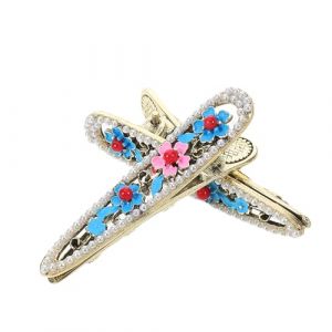 IMIKEYA 2 Pièces Mini Vintage Flower Hairpins Accessoires Élégants pour Femmes Idéals pour Usage Occasions Spéciales (Elsy Abbas, neuf)