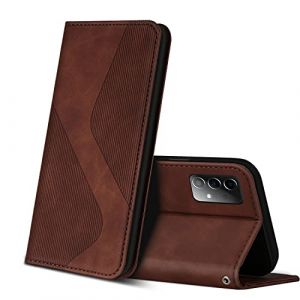 ZONNAVI Coque pour Samsung Galaxy A53 5G, Premium &Eacute;tui Housse en Cuir de Protection avec [Emplacements Cartes] [Magnetique], Clapet Folio Portefeuille pour Samsung Galaxy A53 5G (Marron) (ZONNAVI, neuf)
