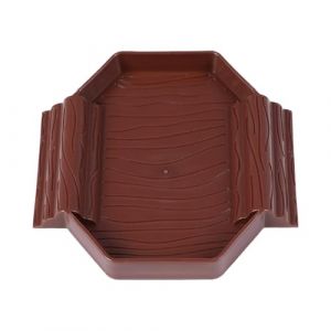 Bassin À Eau pour Tortue,Petit Bassin De Bain pour Reptiles | Baignoire Décorative avec Rampe pour Tortues, Lézards, Accessoire pour Terrarium (jianwwk, neuf)