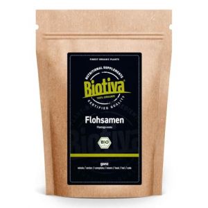 Graines de psyllium enti&egrave;rement bio 10 kg (10 x 1 kg) (goodorganics, neuf)