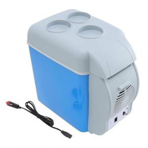 FARMAHAR Frigo pour Voiture Allume Cigare, 7.5L, Voiture 12v,Faible Bruit Mini RéFrigéRateur, Fonction Refroidissement Et Chauffage Petit Frigo Pas Cher, RéFrigéRateur Portatif pour Le Camping (baodandamai, neuf)