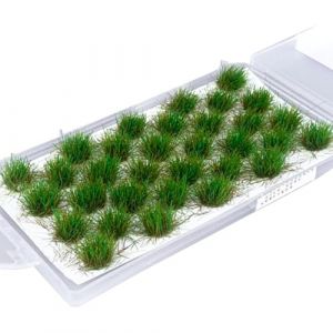 ZHjuju Statiques Herbe Toufts, 32 PCS Plantes Modélisme Herbe Statique Tufts Statique Touffes d'herbe Modélisme Décoration Miniature pour Modélisation Ferroviaire, Diorama, Miniature, Bureau (ZJUJU, neuf)