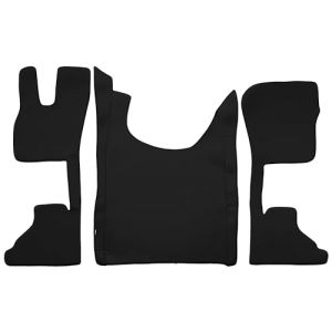 F-CORE Tapis de entierement Le Sol Camion compatibilit&eacute; pour DAF XG+ XG 10.21- Passager Suspension Noir (F-CORE, neuf)