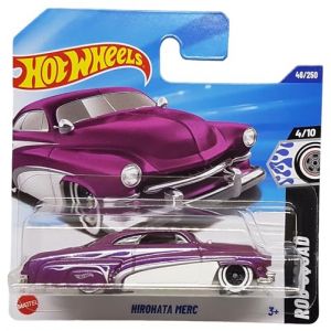 Hot Wheels Hirohata MERC - Rod Squad 4/10 - HYW97 - Carte courte - Ford - Violet perle - Mattel 2025-1:64 (KingOfBricks., neuf)