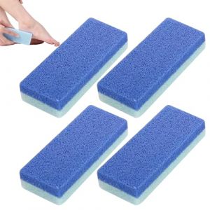 Pierre Ponce Pieds - Outils de P&eacute;dicure Pierre Ponce Pieds 4 Pi&egrave;ces | Outil de Nettoyage &Eacute;ponge &agrave; Poncer Convient Pour Spa, Salon, Douches Quotidiennes et Voyages (Jinxiae, neuf)