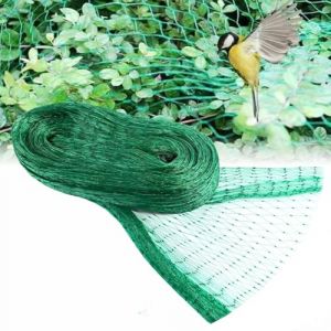 Filet Anti-Oiseaux pour Jardin, 6m x 10m, Maille Fine 15mm, Protection Poly&eacute;thyl&egrave;ne Verte pour Arbres Fruitiers, Plantes et L&eacute;gumes (Youxiakeji, neuf)